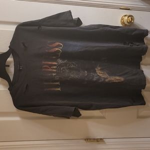 Fearless shirt with tiger, oversized